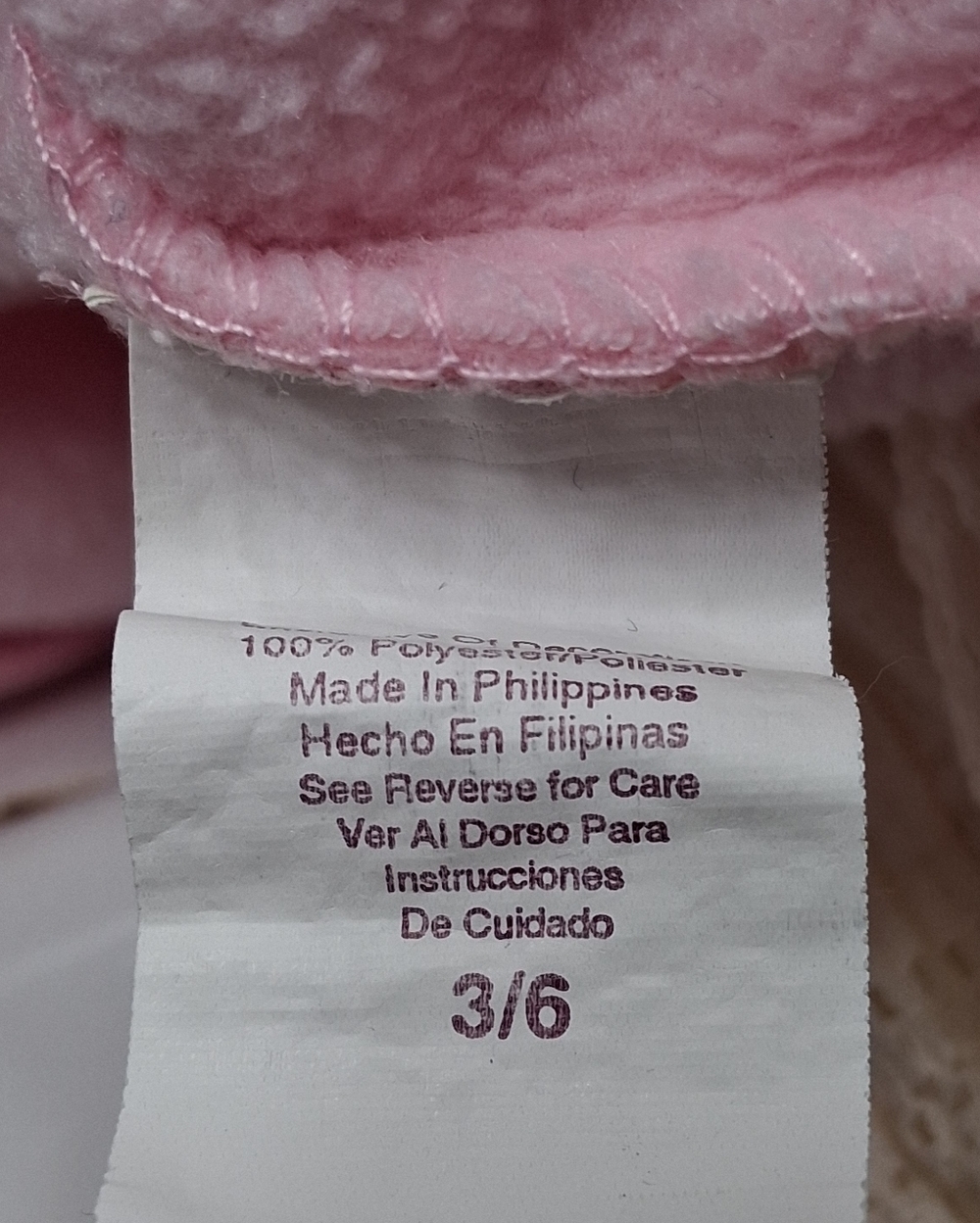 Carter's Bundle Up Pink Infant Fleece Bunting/Sleep Sack/Winter Car Bag - Picture 9 of 9